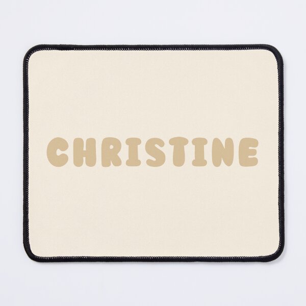 Item preview, Beige Christine – Minimalist Personalized Name Design designed and sold by karolinahinc.