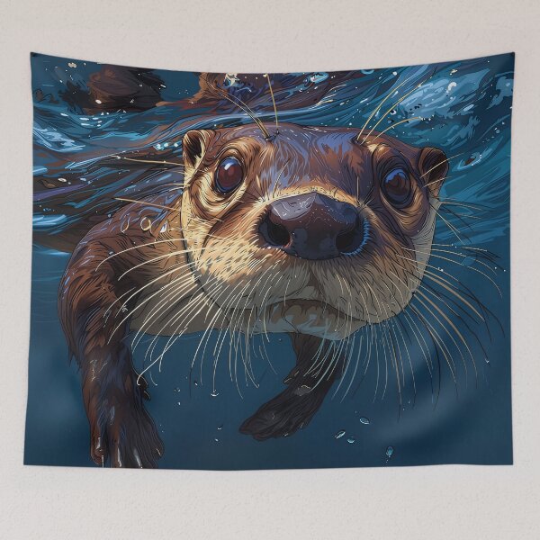 Item preview, Ariranha (Giant Otter) designed and sold by Homehello.