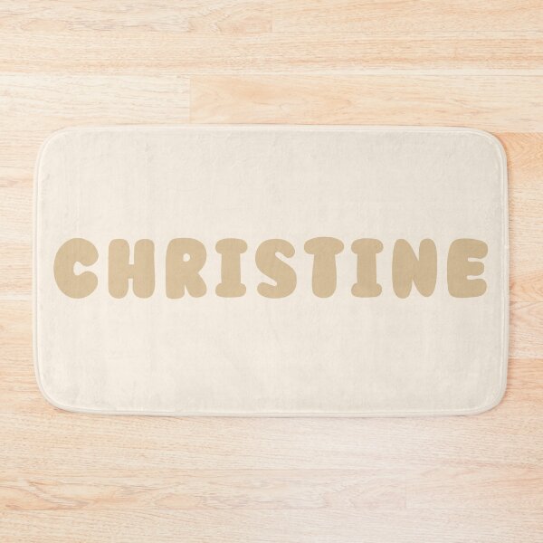 Item preview, Beige Christine – Minimalist Personalized Name Design designed and sold by karolinahinc.
