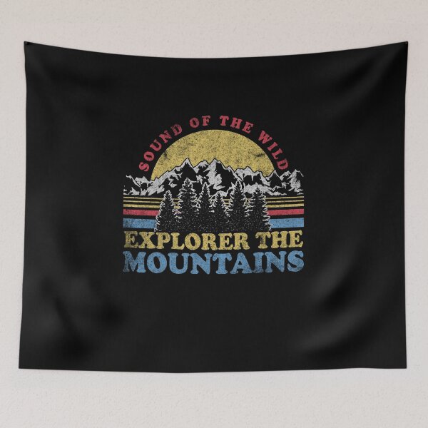 Item preview, Explore the Mountains | Vintage Outdoor Adventure Design designed and sold by The secret storage room.