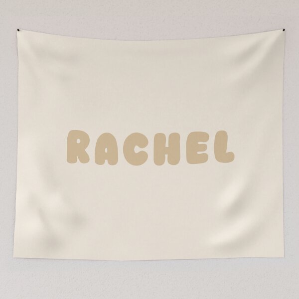 Item preview, Beige Rachel – Minimalist Personalized Name Design designed and sold by karolinahinc.