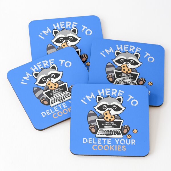 Item preview,  Raccoon Delete Your Cookies Hacker designed and sold by kaszczyszko.