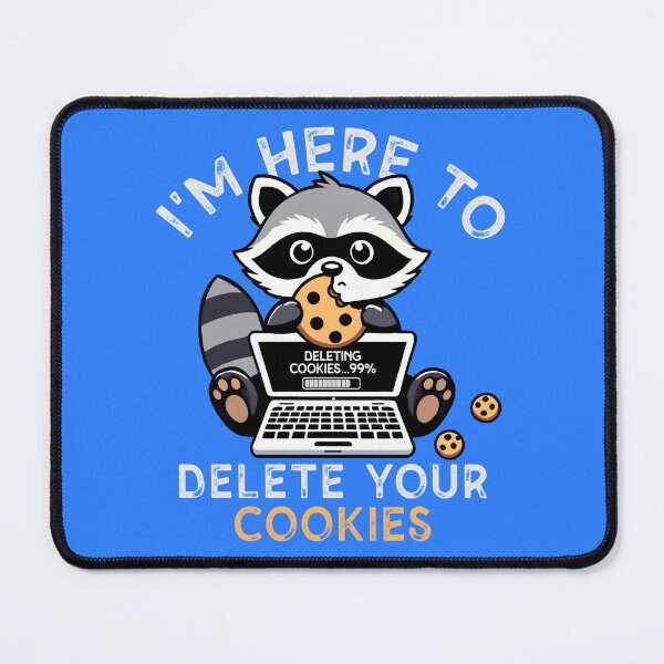 Item preview, Raccoon Delete Your Cookies Hacker designed and sold by kaszczyszko.