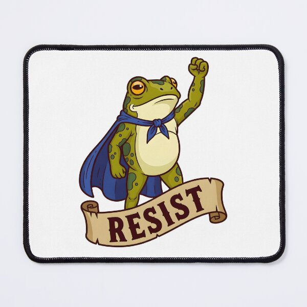 Item preview, resist frog portland designed and sold by maglomanya.