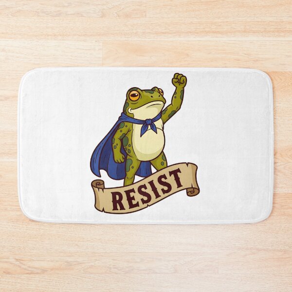 Item preview, resist frog portland designed and sold by maglomanya.