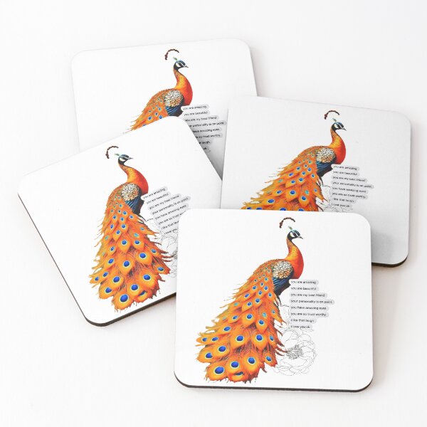 Item preview, A Brilliant Display of Peafowl Feathers  designed and sold by Irinuca Gifts.