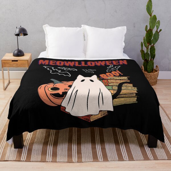 Item preview, Meowlloween Happy Halloween designed and sold by artByJustyna.
