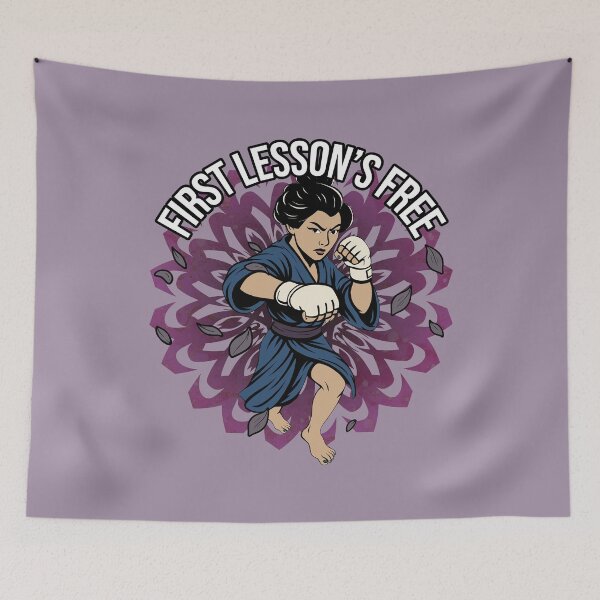 Item preview, First Lesson Free Lotus Fighter designed and sold by kaszczyszko.
