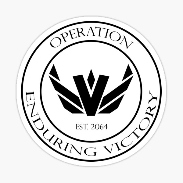 Vista previa del artículo con la obra «Operación Enduring Victory», diseñado y vendido por NerdyWarehouse.