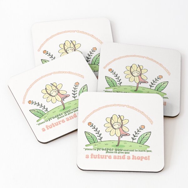 Item preview, A Future and a Hope – Cute Christian Flower Girl Bible Verse Design designed and sold by G & M artworks.