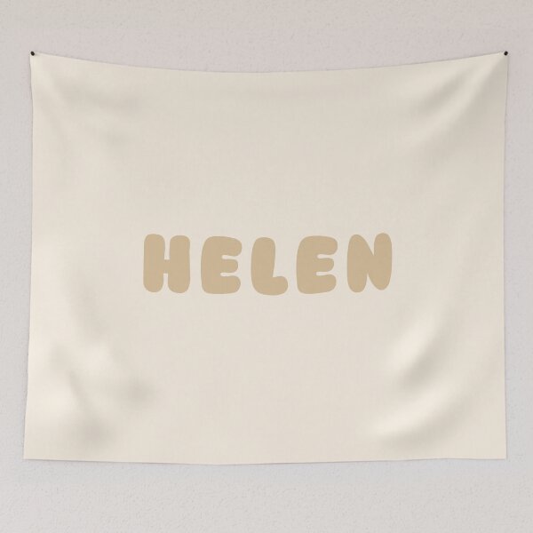 Item preview, Beige Helen – Minimalist Personalized Name Design designed and sold by karolinahinc.