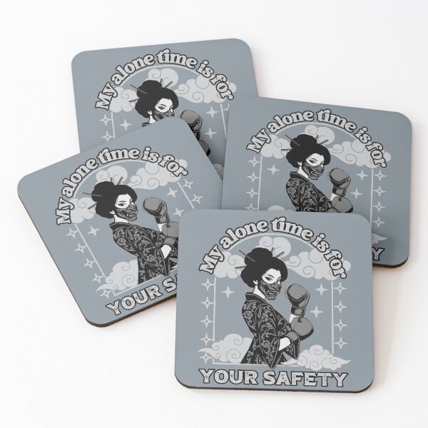 Item preview, Alone Time Safety Lotus Girl designed and sold by kaszczyszko.