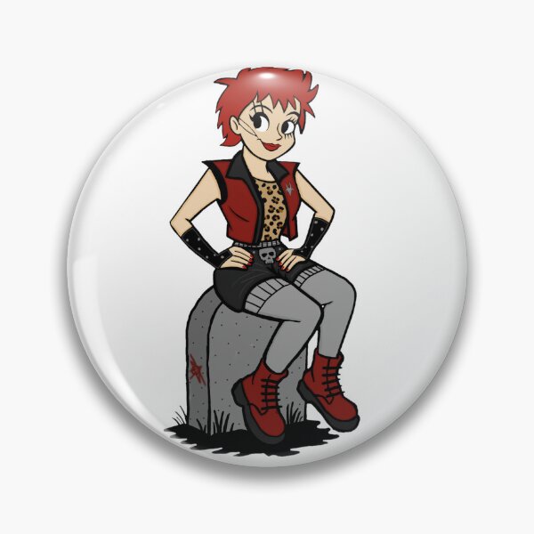 Item preview, Trash (Return of The Living Dead) pin up designed and sold by DropkickMolotov.