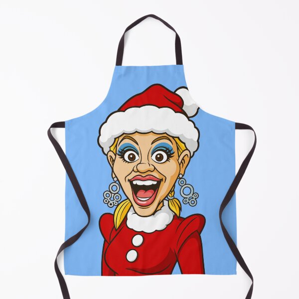 Item preview, Sassy Mrs. Claus Cartoon – Funny Christmas Retro Pop Art designed and sold by SimplyJasper.