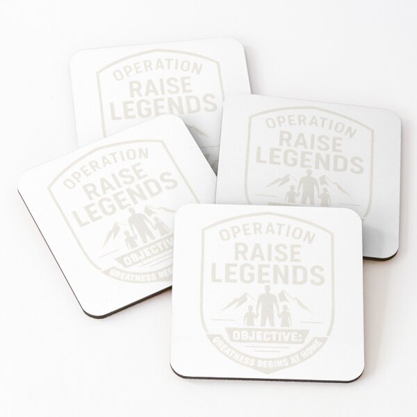 Item preview, Operation Raise Legends – Fatherhood Mission Badge | Aurum Outpost designed and sold by AurumOutpost.