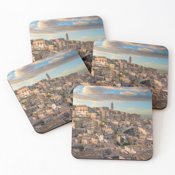 Item preview, Sassi di Matera Ancient Cave Dwellings at Sunset Photography designed and sold by Stefano Orazzini.