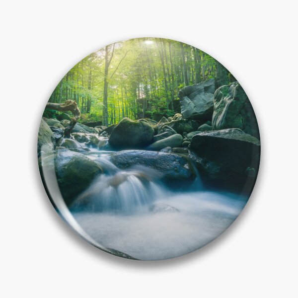Item preview, Forest Waterfall in Abetone Mountains, Tuscan Apennines Photography designed and sold by Stefano Orazzini.