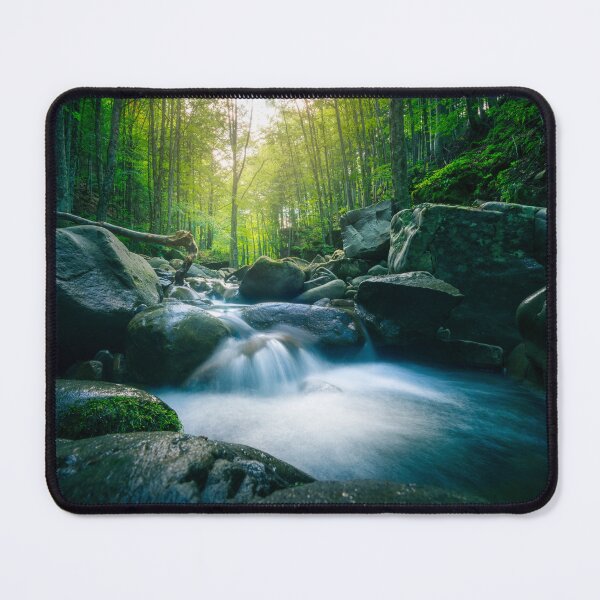Item preview, Forest Waterfall in Abetone Mountains, Tuscan Apennines Photography designed and sold by Stefano Orazzini.