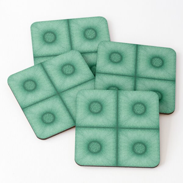 Item preview, Pattern of "Poof" tile in the eucalyptus color designed and sold by Cherevan.