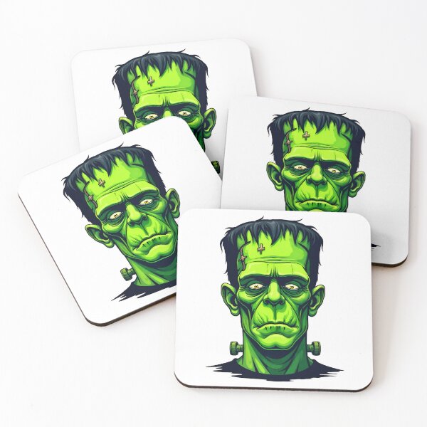 Item preview, Frankenstein Face with no smile on face designed and sold by GlamOvira.