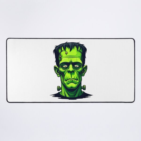 Item preview, Frankenstein Face with no smile on face designed and sold by GlamOvira.