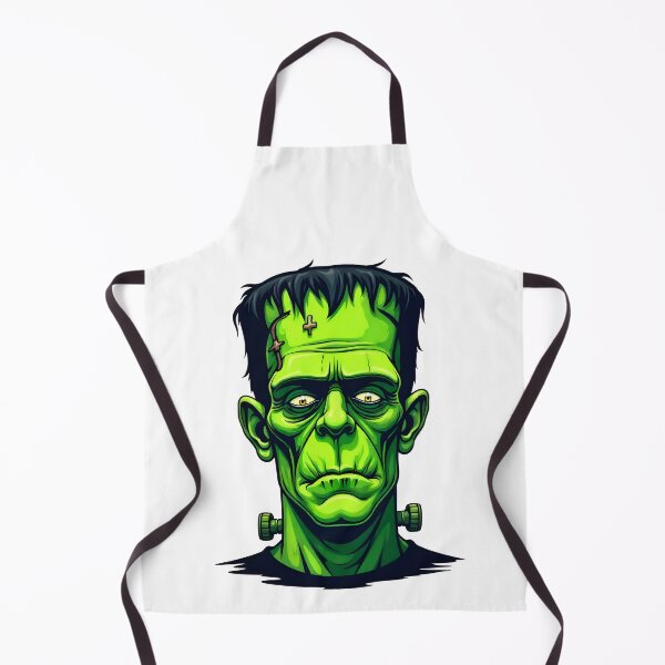 Item preview, Frankenstein Face with no smile on face designed and sold by GlamOvira.