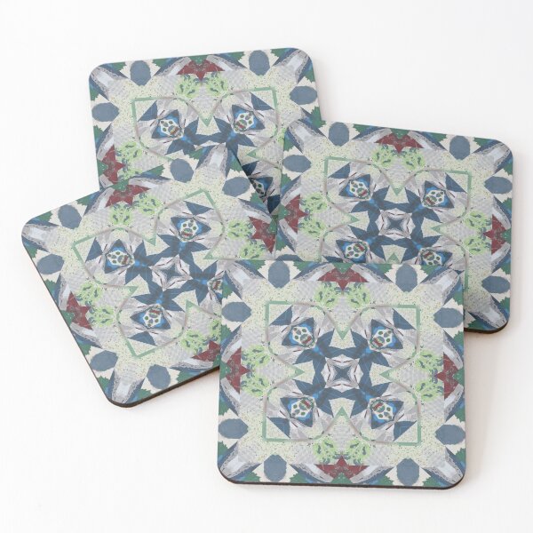 Item preview,  Dainty Folk Flora  Pattern by Jenny Meehan 4 designed and sold by Jenny Meehan Art Prints and Patterns  .