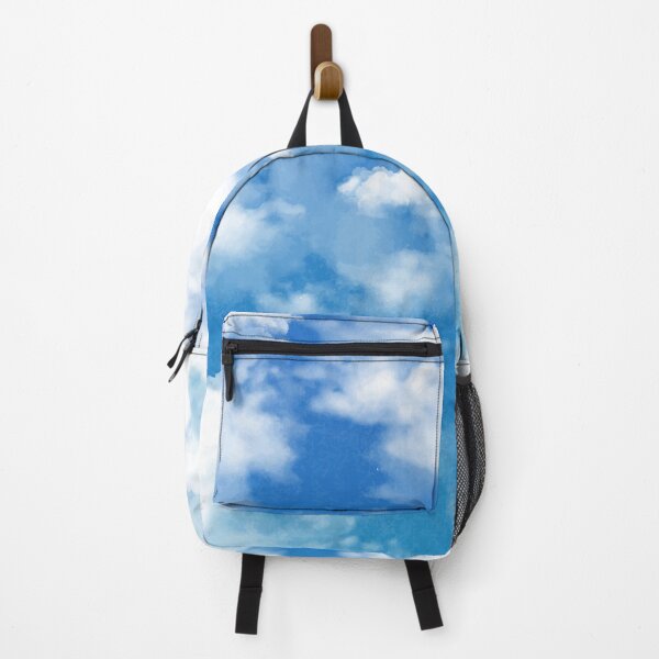 Item preview, Vibrant Blue Sky Fluffy Clouds designed and sold by Streetwear Clothing | Fit Life.