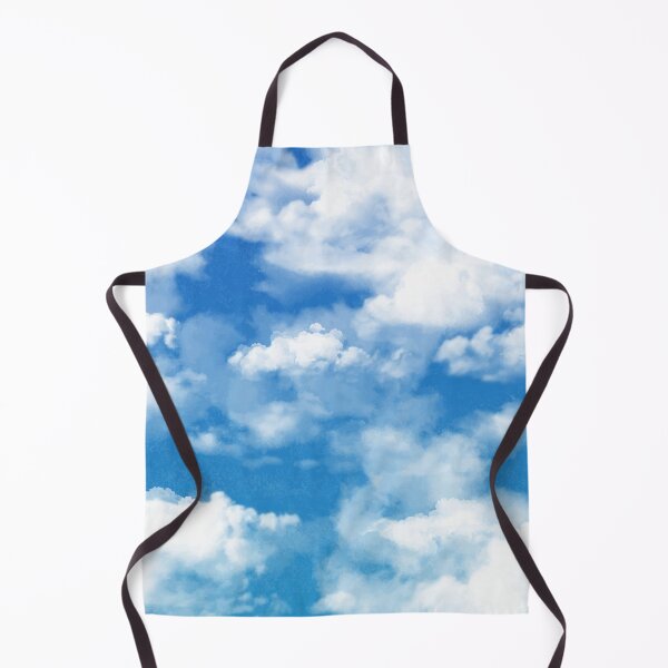 Item preview, Vibrant Blue Sky Fluffy Clouds designed and sold by Streetwear Clothing | Fit Life.