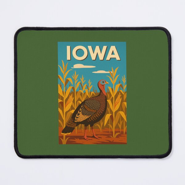 Item preview, Iowa designed and sold by Broken Antler Designs .