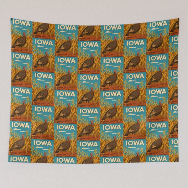 Item preview, Iowa  designed and sold by Broken Antler Designs .