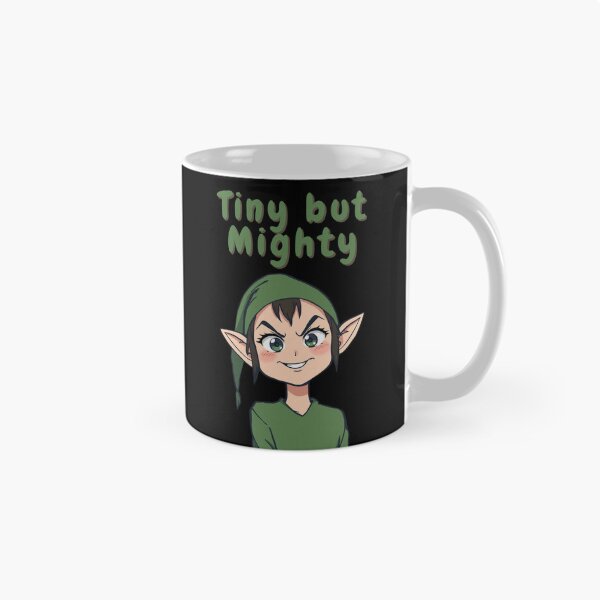 Item preview, Tiny but Mighty – Funny Anime Elf Power designed and sold by Design_Your_Day.