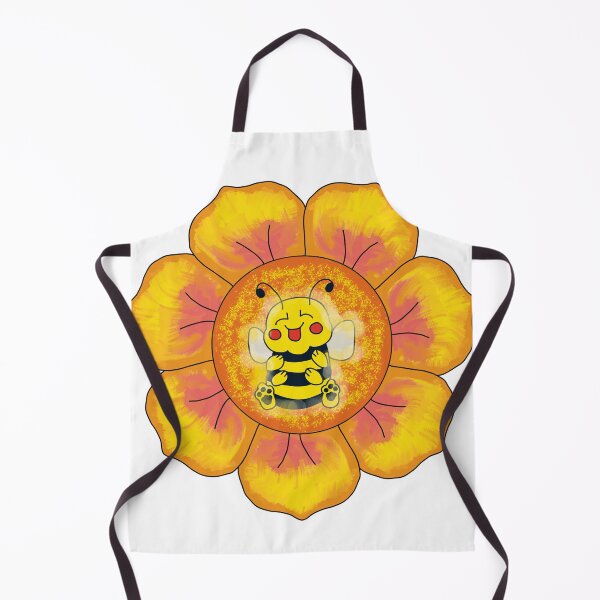 Item preview, Kawaii Bee Pollen Bath - Cute Bee Cartoon designed and sold by VikstraG.