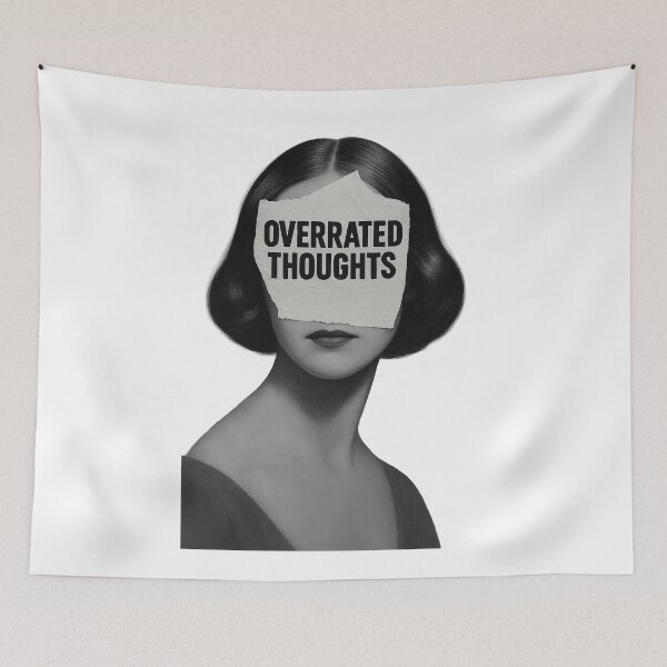 Item preview, Overrated Thoughts designed and sold by bisha.