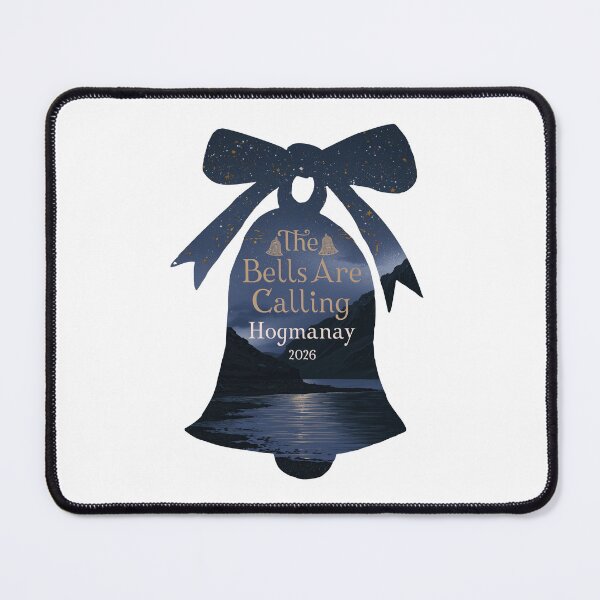 Item preview, The Bells Are Calling Hogmanay 2026 Scottish New Year Gift designed and sold by Loom on the Loch.