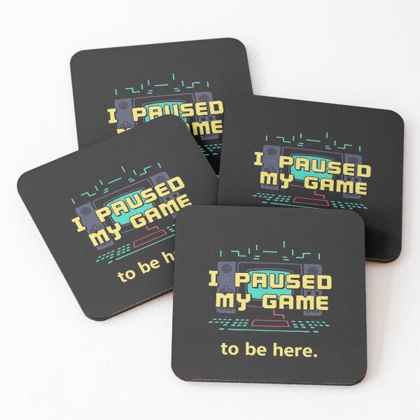 Item preview, I paused my game to be here designed and sold by Sparkofart07.