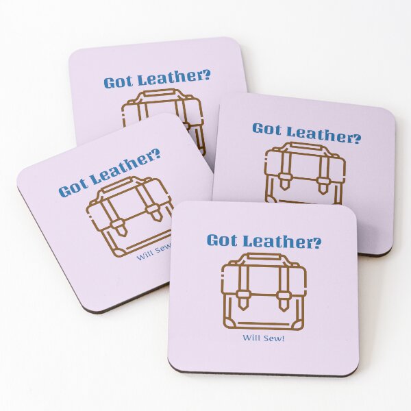Item preview, Got Leather? Will Sew! - leather sewing designed and sold by TaurusC95.
