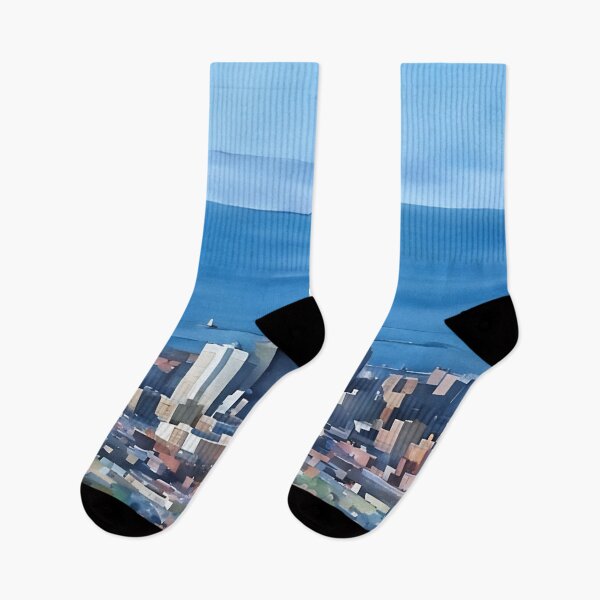 Item preview, The Big Blue Beyond Buffalo designed and sold by RCWatercolours.