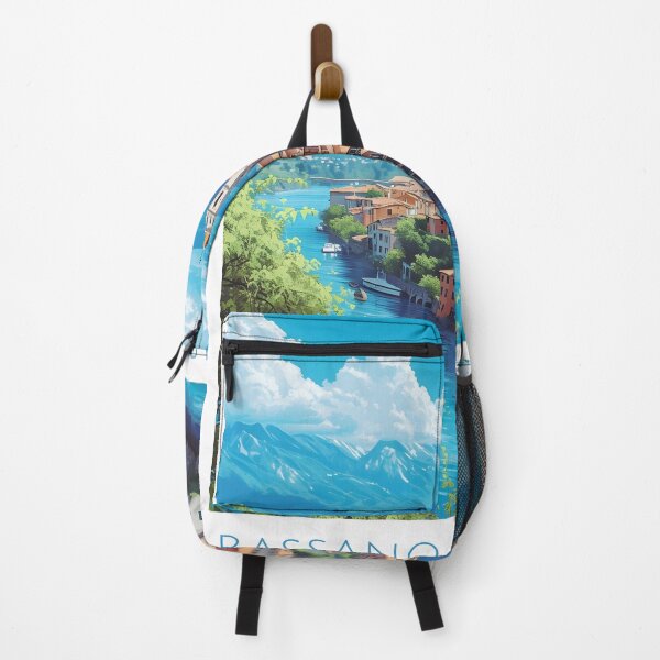Item preview, Bassano del Grappa River Brenta Vintage Alps designed and sold by LaFabricaArt.