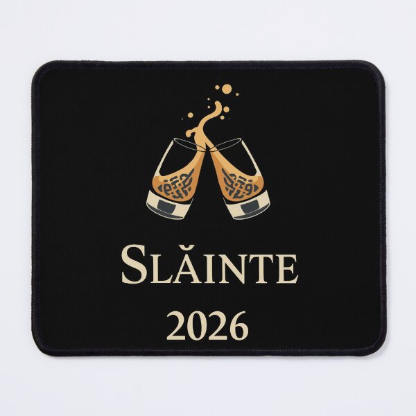Item preview, Slàinte 2026 Scottish New Year Celtic Whisky Toast Hogmanay designed and sold by Loom on the Loch.