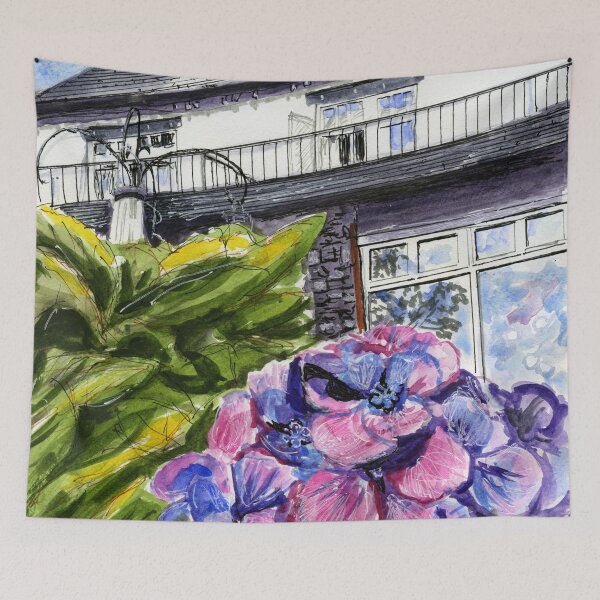 Item preview, The Borrowdale Gates Hotel in the Lake District in October designed and sold by LymphomaLass.