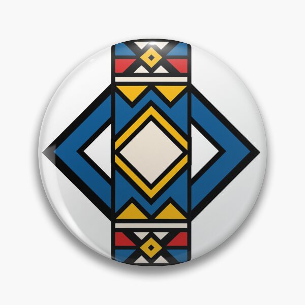 Item preview, Ndebele blue designed and sold by KevinGarden.