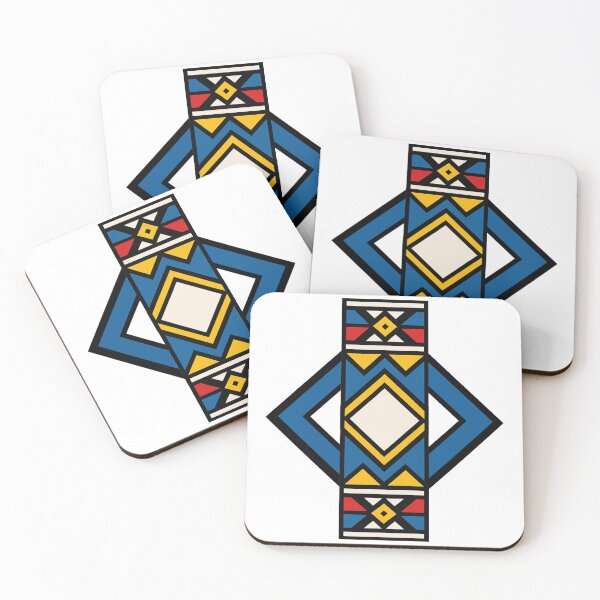 Item preview, Ndebele blue designed and sold by KevinGarden.
