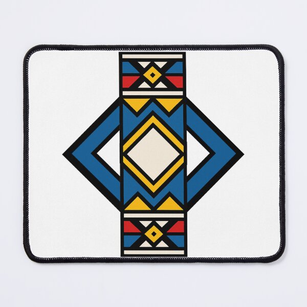 Item preview, Ndebele blue designed and sold by KevinGarden.