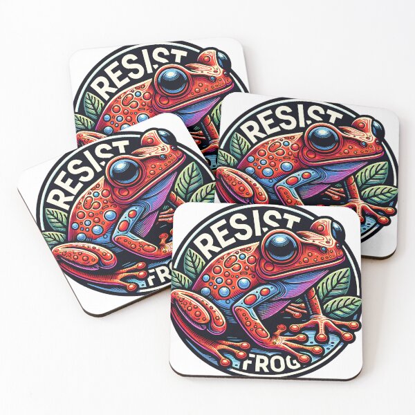 Item preview, Resist frog designed and sold by Fastokart.
