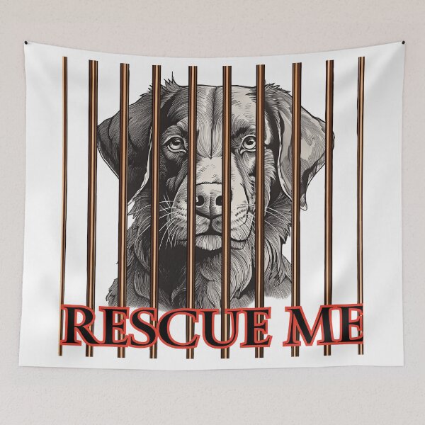 Item preview, RESCUE ME DOG designed and sold by BIGPIX91011.