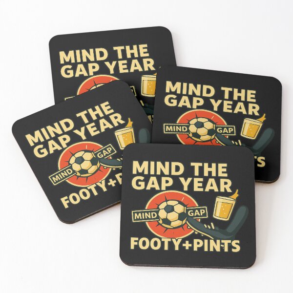 Item preview, Mind the Gap Year | Funny UK Football Pub Tee | Footy + Pints Travel Vibes designed and sold by POD DYNASTY | Original Print On Demand T-Shirt Graphics.