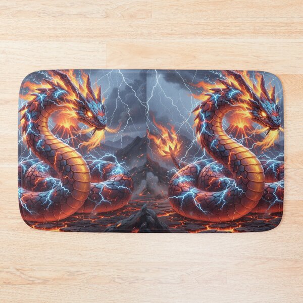 Item preview, Fire electric snake  designed and sold by HuntsmithMerch.