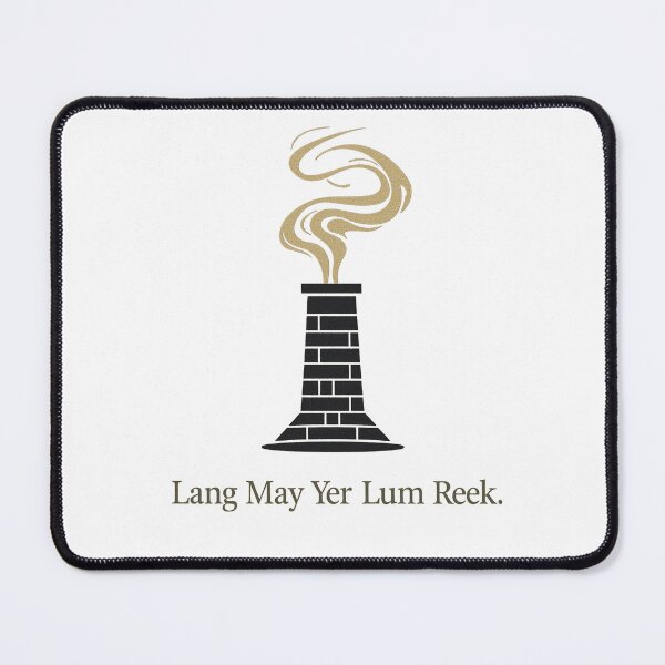 Item preview, Lang May Yer Lum Reek Scottish New Year Blessing Hogmanay Design designed and sold by Loom on the Loch.