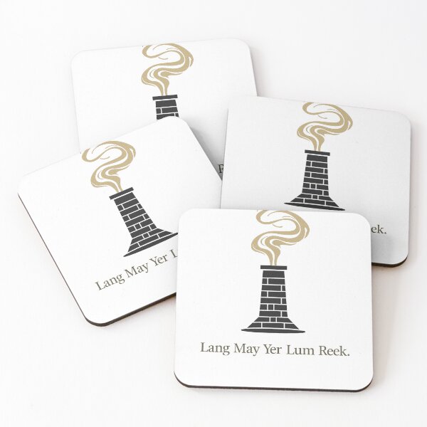 Item preview, Lang May Yer Lum Reek Scottish New Year Blessing Hogmanay Design designed and sold by Loom on the Loch.